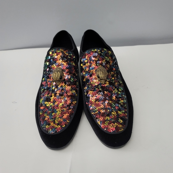 Kurt Geiger London Men\'s Hugh Eagle Sequin Embellished Slip-On Dress Loafers main image 6